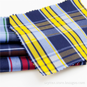 Cotton Yarn Dyed Christmas Plaid Fabric